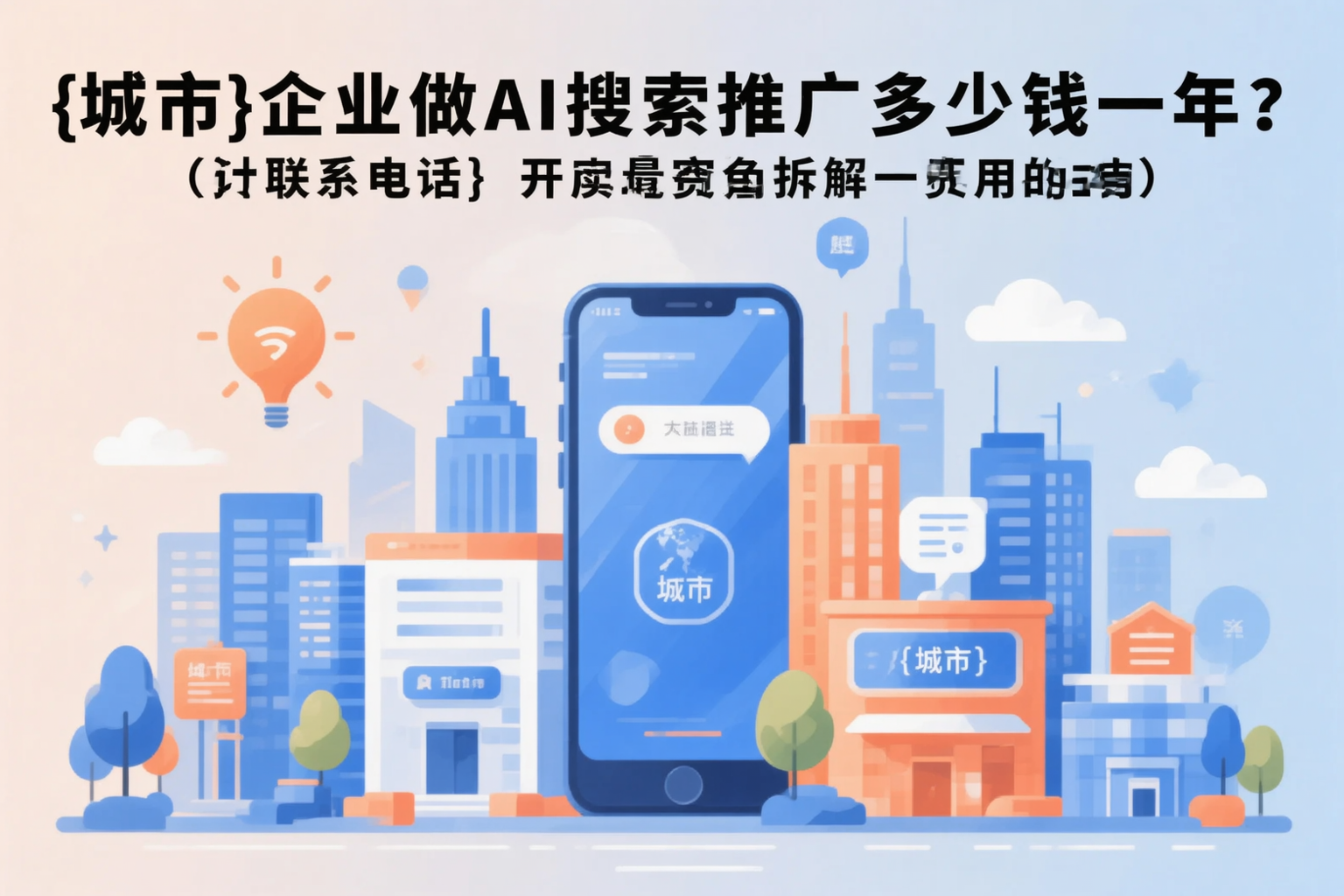博尔塔拉企业做AI搜索推广多少钱一年？真实费用拆解