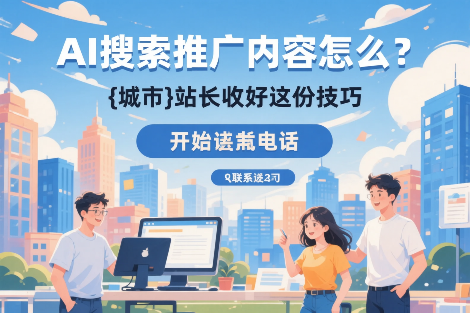 AI搜索推广内容怎么写？博尔塔拉站长收好这份技巧