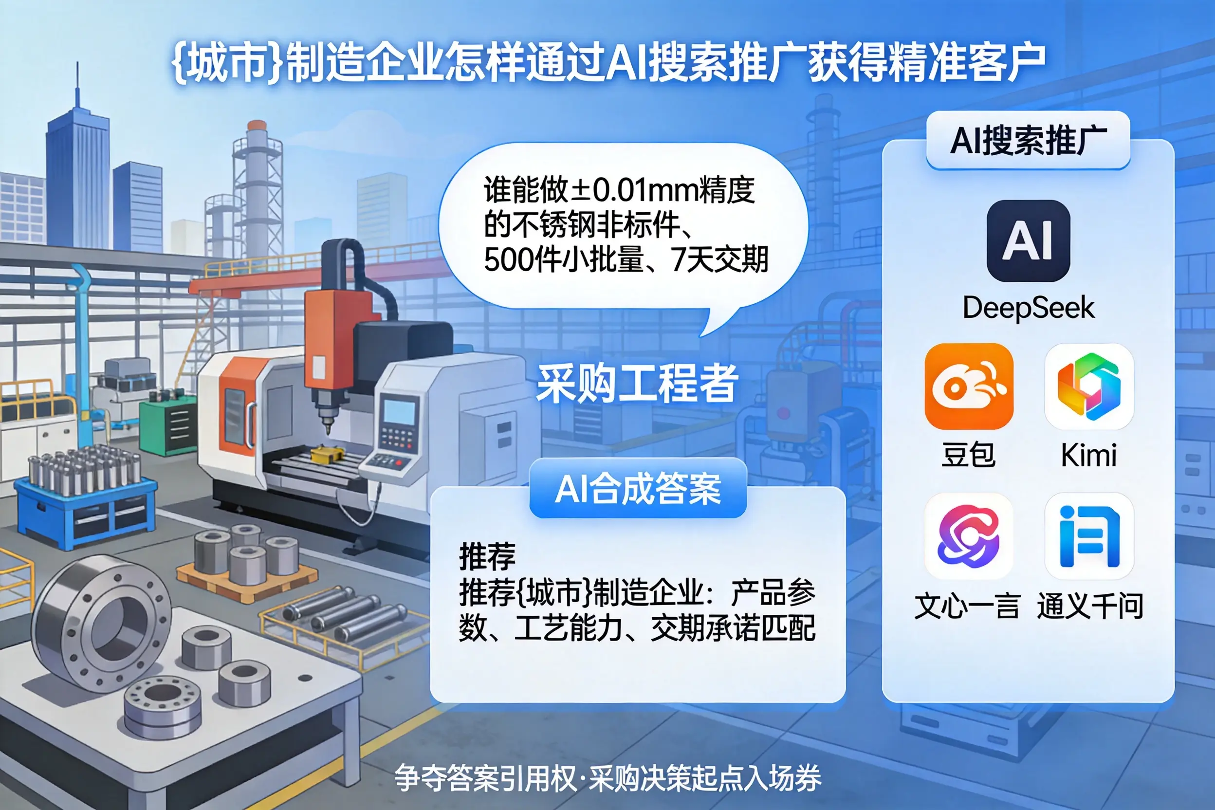 博尔塔拉制造企业怎样通过AI搜索推广获得精准客户