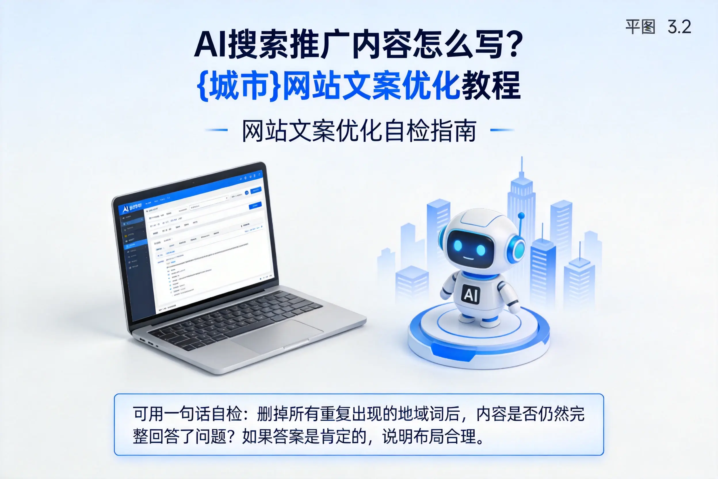 AI搜索推广内容怎么写？博尔塔拉网站文案优化教程