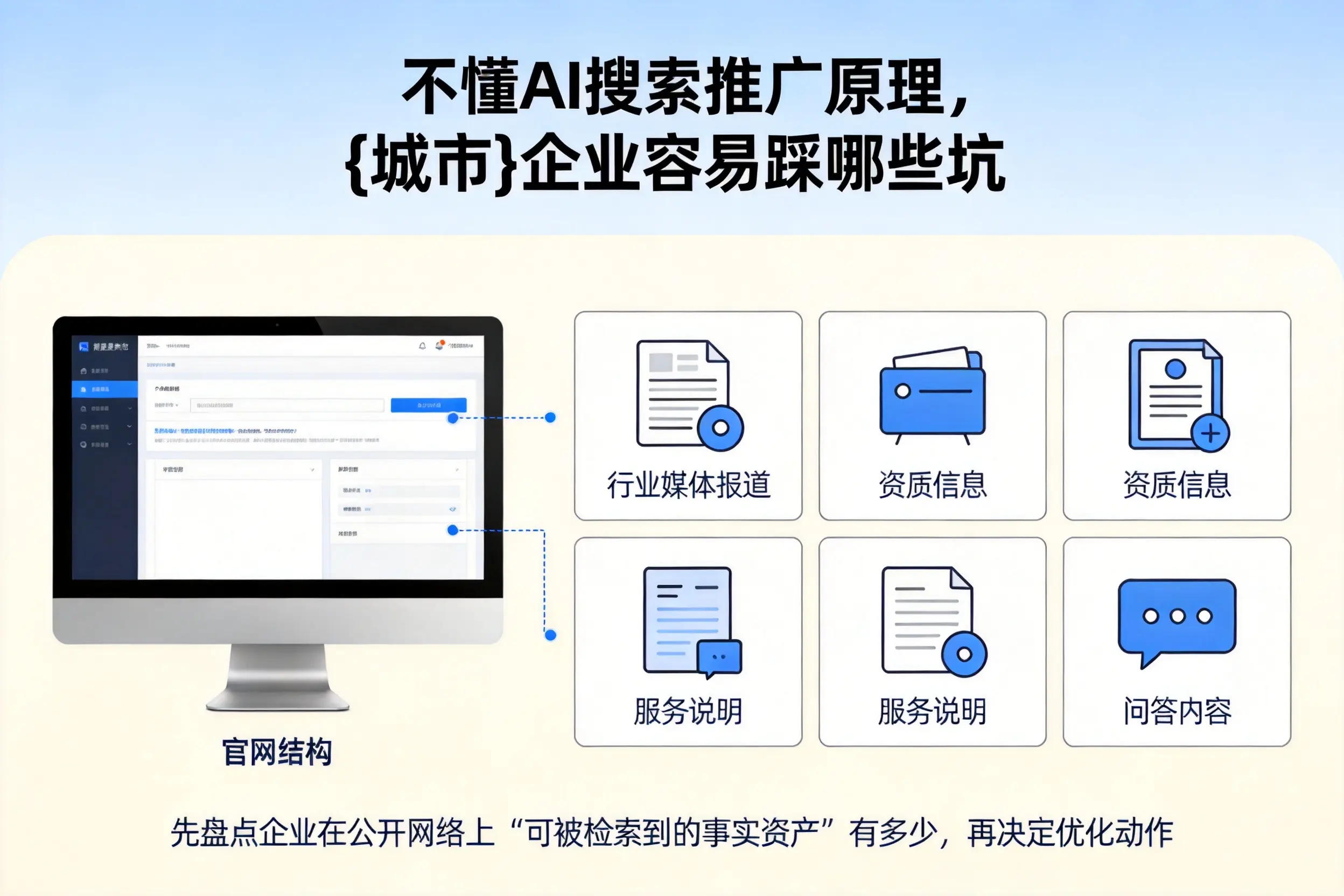 不懂AI搜索推广原理，博尔塔拉企业容易踩哪些坑