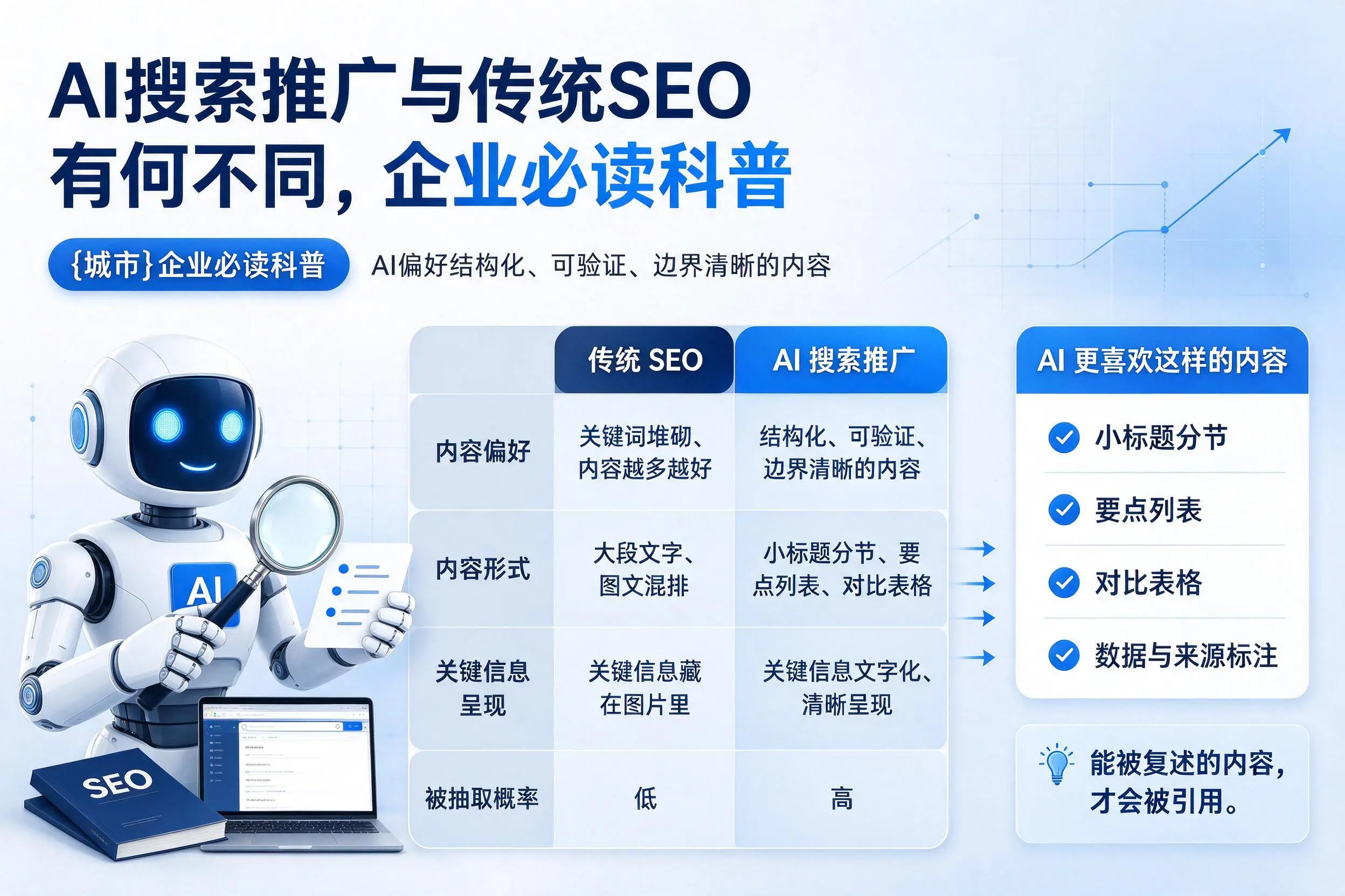 AI搜索推广与传统SEO有何不同，博尔塔拉企业必读科普